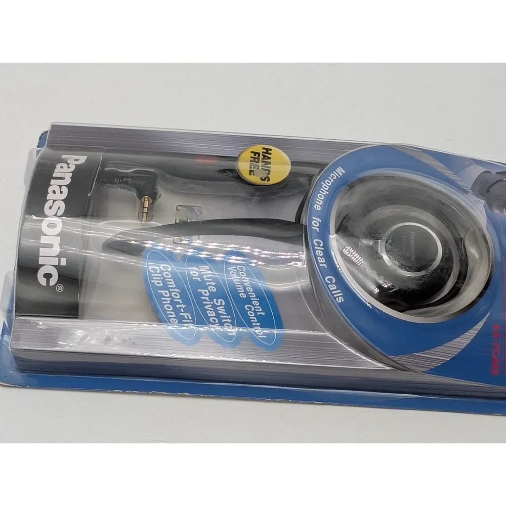 New Panasonic KX-TCA93 Black Headband Headset for Cordless Phones 2.5mm Plug